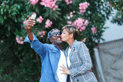 African American Black Couple